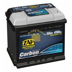 ZAP Carbon EFB Start-Stop 50Ah 450A Jobb+