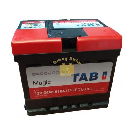 TAB Magic Autó akkumulátor 12V 54Ah 510A