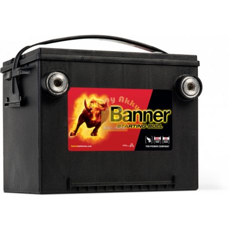 BANNER Starting Bull 12V 60Ah 675A bal+