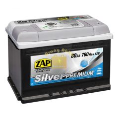 ZAP Silver Premium 12 V 80 Ah 760A jobb+ (58035)