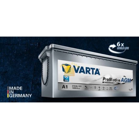 VARTA ProMotive Silver AGM teherautó akkumulátor  12V 210Ah 1200A