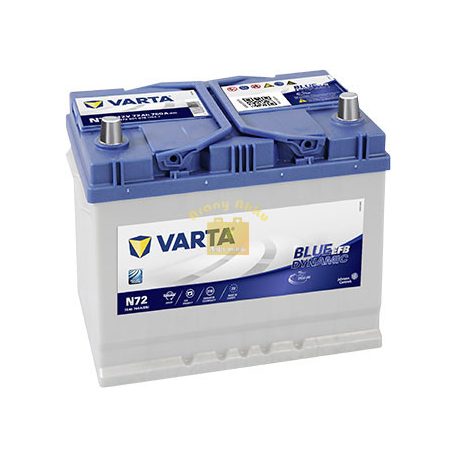 VARTA Blue Dynamic EFB 72Ah 760A Jobb+ (572 501 076) akkumulátor