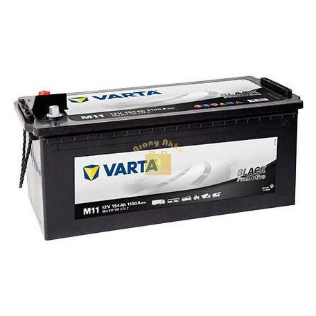 VARTA ProMotive Black 154Ah 1150A Bal+ (654011115A742) akkumulátor