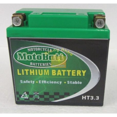 Motobatt Líthium 12V 3,3 Ah akkumulátor