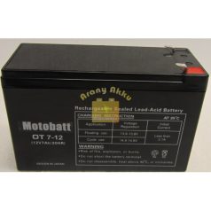 Motobatt UPS 12V 7,0Ah akkumulátor