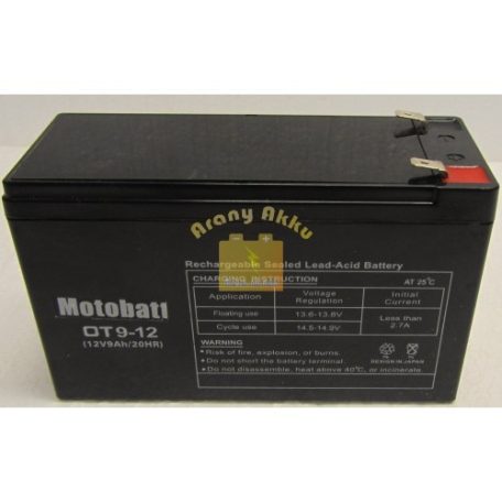 Motobatt UPS 12V 9,0Ah akkumulátor