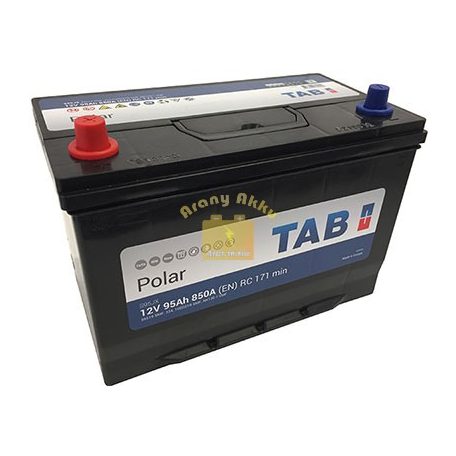 TAB Polar 95Ah 850A Asia B+ akkumulátor