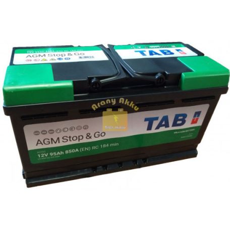 TAB Stop & Go AGM 95 Ah 850A akkumulátor