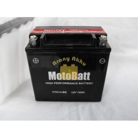 Motobatt Bike bull 12V 12Ah YTX14-BS motor akkumulátor